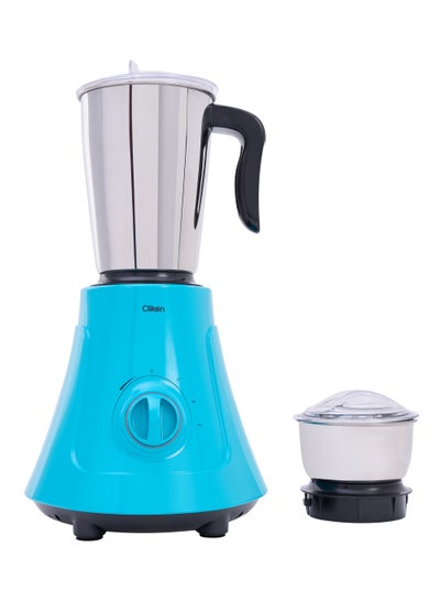 Buy 2-In-1 Mixer Grinder With Stainless Steel Jar And Blade/3 Speed Control/Overheat Protection 1.5 L 550 W CK2675 Blue/Silver in UAE