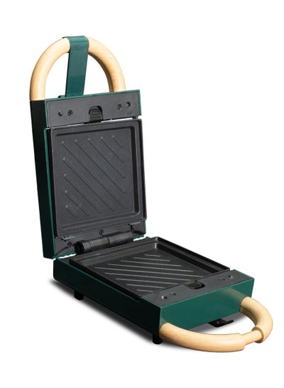 اشتري Solo Non-stick Toaster Sandwich Maker | Regular Grill Maker 700 W CK2475 Green في الامارات