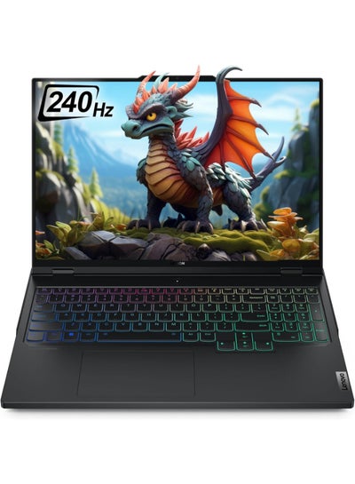 اشتري Legion Pro 7i Gaming Laptop With 16-Inch Display, Core i9-14900HX Processor/64GB RAM/4TB SSD/12GB Nvidia Geforce RTX 4080 Graphics Card/Windows 11 Home English Black في الامارات