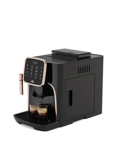 Buy Okka Ok0030 Automatic Espresso Machine (With Steam Nozzle) 1.8 L 1450 W OK0030 Black - copper in Saudi Arabia