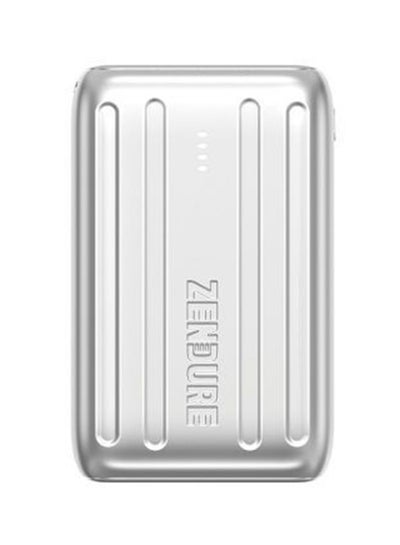 اشتري 20000 mAh SuperMini20+ Credit Card Size Power Bank WithPD20W Silver في السعودية