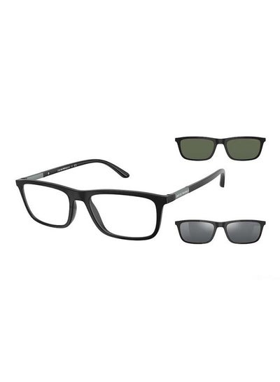 اشتري Men's EA4160 5042/1W 55 Clip-On Frames في الامارات