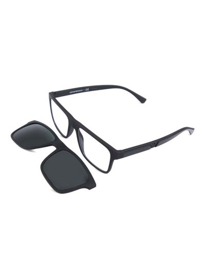 Buy Men's EA4115 58011W 52 Clip-On Frames in UAE