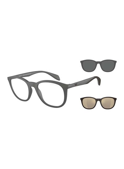 Buy Men's EA4189U 5088/1W 55 Clip-On Frames in UAE