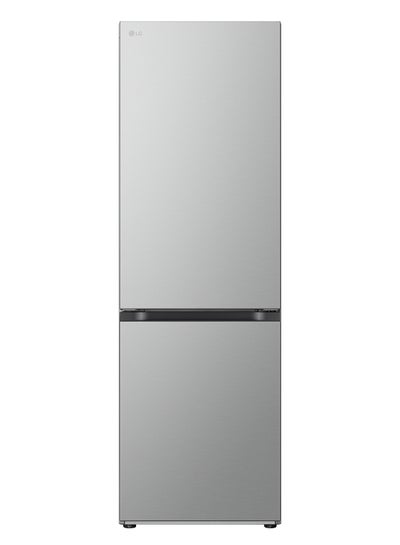 اشتري 384 Gross /344 Net Capacity 2D Bottom Freezer Refrigerator Essence Matte Black, PS4, Skin Beige Prime Silver Finishing GR-B479FMNW Silver في الامارات