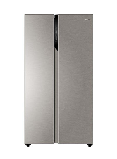 اشتري Side by Side Refrigerator 11.9 Cuft Freezer 59 Cuft Twin Inverter Humidity ControlGrey 325 kW HRF-668SS Grey في السعودية