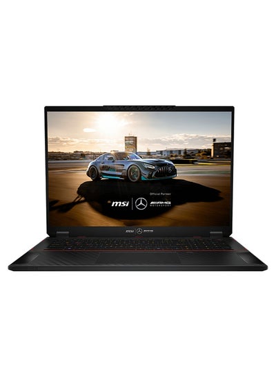 Buy Stealth 18 Mercedes AMG (9S7-183121-048) Laptop With 18 Inch Display 3840x2400 UHD IPS120Hz/Core Ultra9 185H Processor/ 32GB RAM/ 2TB SSD/ Geforce RTX 4080 12GB Graphics/ Win11 Home English/Arabic Black in Saudi Arabia