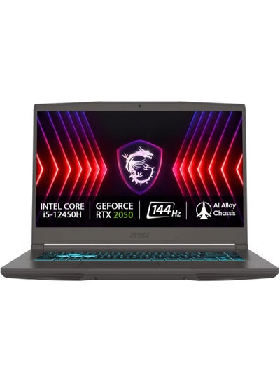 Buy Thin 15 B13UCX Gaming Laptop With 15.6 Inch Full HD (1920x1080)144 Hz Display IPS, Intel core i5-13420H Processor/16GB RAM DDR4/512GB SSD/Windows 11 Home/4GB Nvidia GeForce RTX 2050 Graphics English/Arabic Cosmos Grey in Saudi Arabia