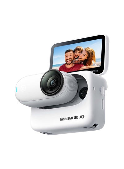 Buy GO 3S Action Camera 12MP 4K Video Touch 128GB Arctic White in UAE