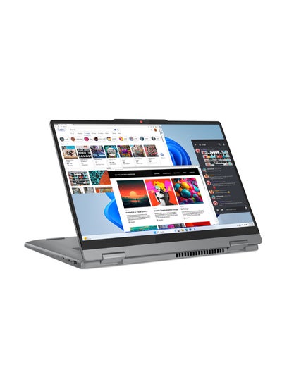 Buy IdeaPad 5 Laptop With 14 Inch WUXGA (1920X1200) Display,Core i7-13620H Processor/16GB RAM DDR5/512GB SSD/Windows 11 Home/Intel UHD 600 Graphics English/Arabic Luna Grey in Saudi Arabia