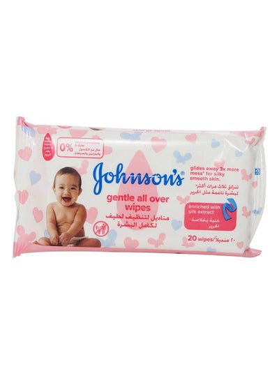 اشتري Gentle All Over Baby 20 Wipes في الامارات