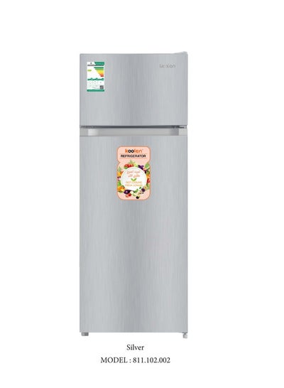 اشتري Refrigerator, Double Door, 7.4 CuFt - 211 L 950 W 811.102.002 Silver في السعودية