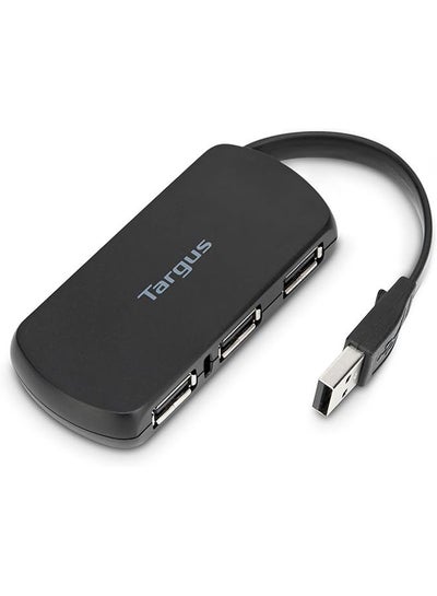 اشتري USB 4 Port Hub 2.0 Black في مصر