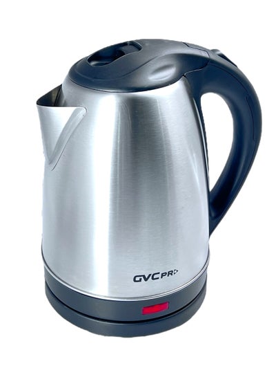 Buy GVC Pro Electric water kettle Steel 1.8 liter - GVCKT2100H 1.8 L 1500 W GVCKT2100H Silver in Saudi Arabia