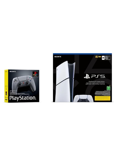 اشتري PlayStation 5 Digital Edition - Official KSA Version With Extra DualSense Wireless Controller – 30th Anniversary في السعودية