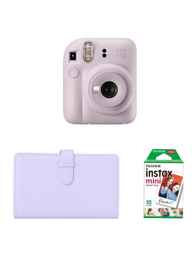 Buy Instax Camera Mini 12 joy Pack (Lilac Purple) in Saudi Arabia