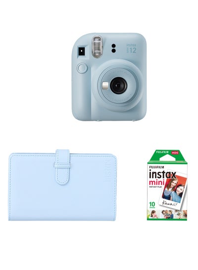 اشتري Instax Camera Mini 12 joy Pack (Pastel Blue) في السعودية