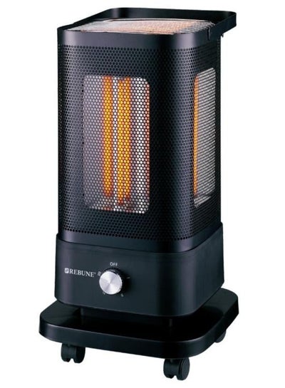 Buy Quartz Heater With 6 Tubes, 5 Heating Directions, 2000 W re-7-070 Black in Saudi Arabia