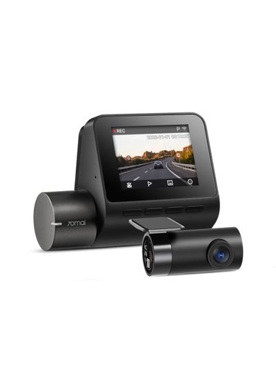 اشتري Dash Cam A200 Dual-channel Record 1080P HDR 2'' IPS Screen 24H Parking Monitor 70mai Car DVR A200 WIFI APP 130° FOV في السعودية