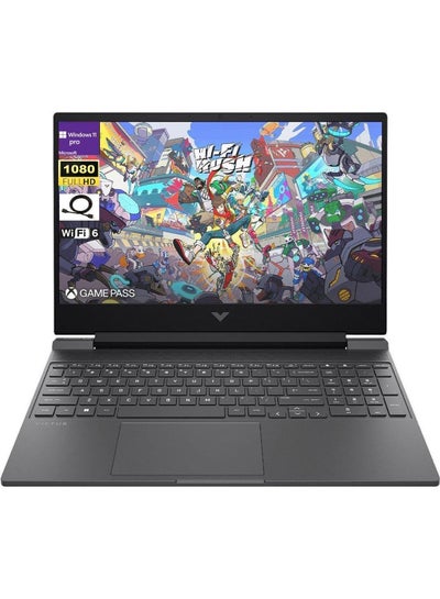 Buy Victus Gaming Laptop 15.6-Inch FHD Display, AMD Ryzen 5 7535HS Processor/8GB RAM/1TB SSD/AMD Radeon RX 6550M Graphics Card/Windows 11 Pro English Mica Silver in UAE