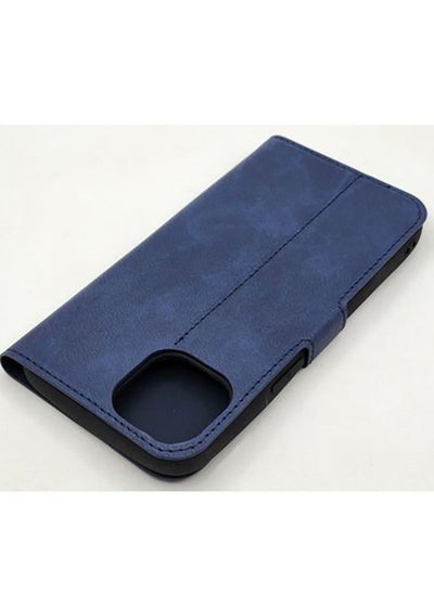 Buy Iphone 12 Pro Max Kaiyue Flip Leather 360 Full Cover - Blue in Egypt