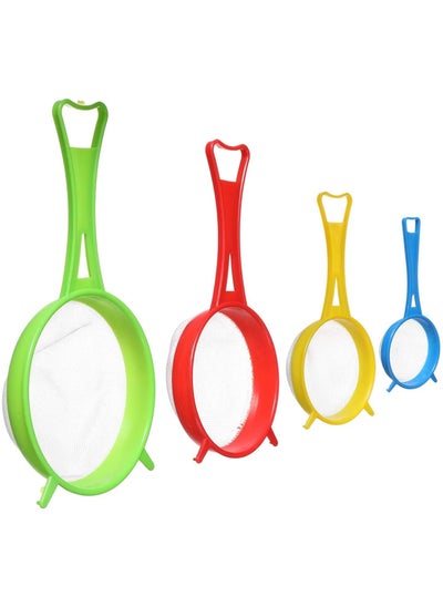 Buy Plastic Strainer Set of 4 -Multi Color in Egypt