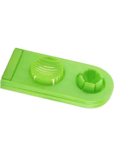 اشتري Provenge Two-In-One All Egg Slicer Fancy Petal Cut Loose Flower Dual Function Vegetables Cutter Kitchen Gadgets for Home Cooking Tools Green في الامارات