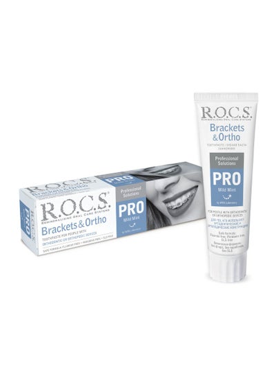 Buy Toothpaste R.O.C.S.® PRO Brackets & Ortho 135g in Saudi Arabia