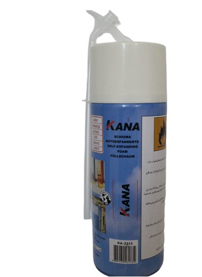 اشتري PU Foam Sealant Spray White for Repair Holes Gap Crack Wall Filing Expandable Waterproof foam no Shrinkage Doors PVC Pipe & AC ducts في السعودية