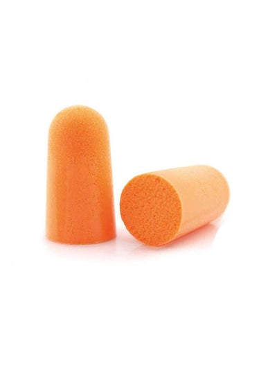 اشتري Foam Ear Plugs,Ear Plugs Noise Reduction Super Soft Foam Ear Plugs for Sleeping, Woodworking, Shooting, Travel, Concert, Snoring, Loud Events Orange Ear Plugs في السعودية