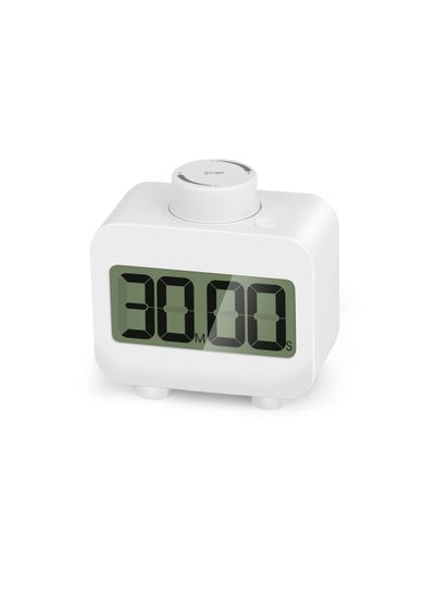 اشتري Digital Timer Kitchen Visual Digital Timer Rotating Mute Timer for Kids and Adults Timers for Cooking Study Exercise Bathroom Productivity's Time Management في السعودية