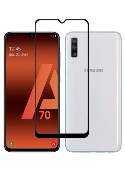 اشتري Antistatic ESD Dustproof Premium Quality High Definition Tempered Glass Screen Protector Designed For Samsung Galaxy A70 في الامارات