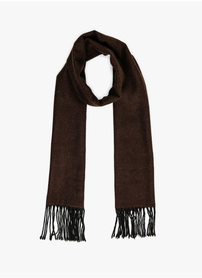 Buy Tassel Detail Scarf in UAE