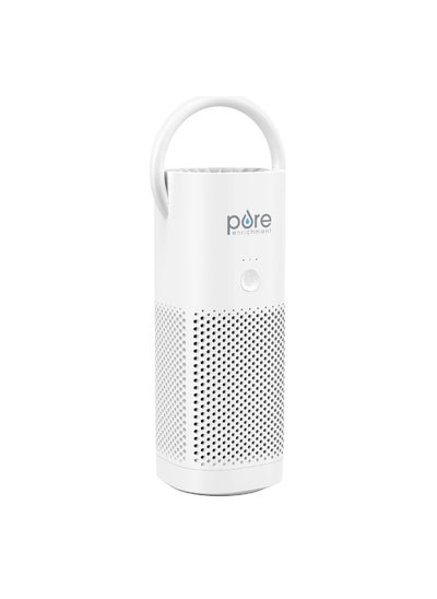 Buy Pure Enrichment Purezone Mini Portable Air Purifier True Hepa Filter Cleans Air Helps Alleviate Allergies Eliminates And More Ideal For Traveling Home And Office Use White in UAE