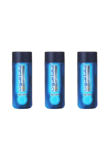 اشتري Eva Foot Powder Deodorant with Menthol 3pcs*50 gm في مصر