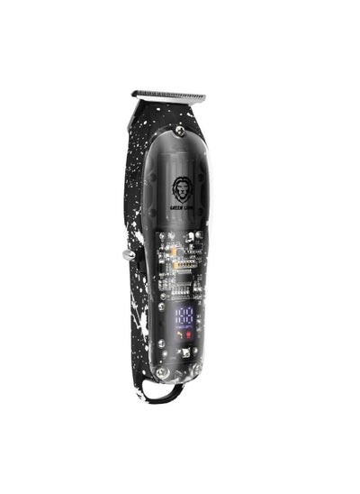 Buy Transparent Pro Hair Trimmer 6000RPM 1400mAh - Black in UAE