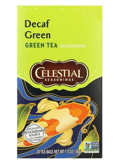 اشتري Green Tea Decaf  20 Tea Bags 1.3 oz (36 g) في الامارات