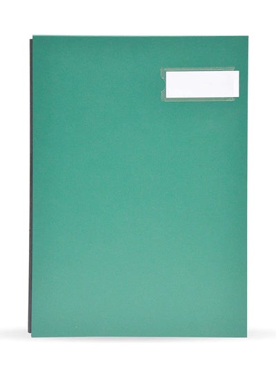 اشتري FIS Signature Book, PP Material Cover, 20 Sheets, Green Color, 240 x 340 mm - FSCL20PPGR في الامارات