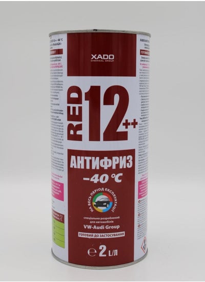 Buy XADO Antifreeze for engine Antifreeze Red 12 ++ -40⁰С in UAE