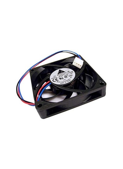 اشتري Brushless Cooling Fan 24V DC With Ball Bearing 2 Pin Connector For Ender 3 3D Printer Extruder Black/Red في السعودية