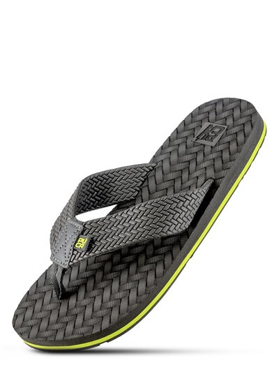 اشتري PUCA Slippers for Men | Durable and Comfortable Men's Slippers | Weave Grey في الامارات