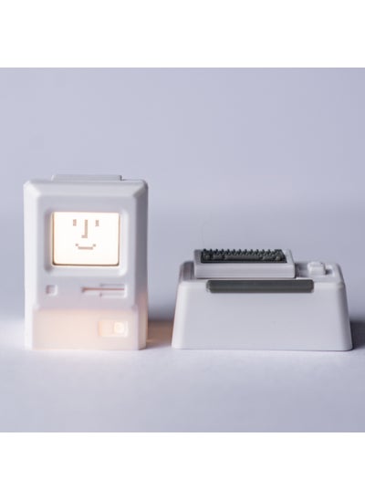 Buy Retro Macintosh Style Backlit Keycaps for Mechanical KeyboardK01 White K01 White in Saudi Arabia