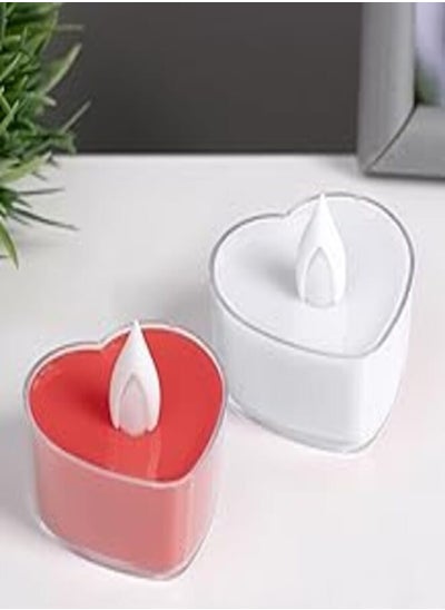 Buy Romantic Valentine's Day Heart Candle Set of 2 in Egypt