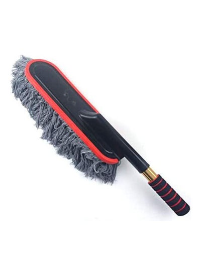 Buy Car Wash Brushes With Adjustable Handle Scalable Cleaning Brush in UAE