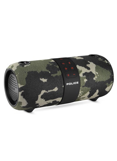 اشتري Foss 2 True Wireless Stereo Speaker with RGB Lights, 70mm Driver, Type-C Charging, Bluetooth 5.3, 3600 mAh, Camouflage - IPX6 في الامارات