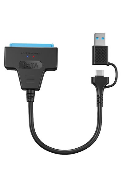 Buy USB 3.0 Male to 22Pin 2.5 Inch Hard Drive Adapter Cable for Laptop in Saudi Arabia