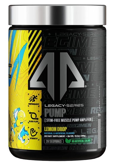 اشتري Legacy Series Pump Stim Free Muscle Pump Amplifier  Lemon Drop 20 Servings 300g في الامارات