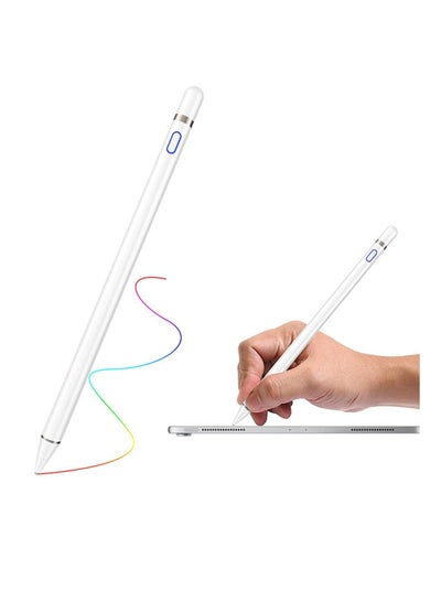 اشتري High Tech Smart Stylus Pen For iPad/ Tab/ Mediapad White في الامارات