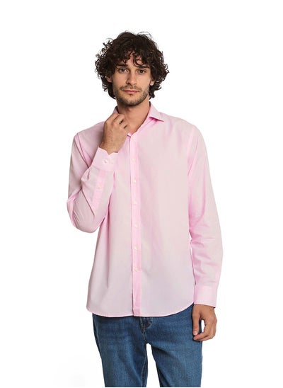 اشتري Fancy Regular Fit Long Sleeve Cotton Shirt في مصر