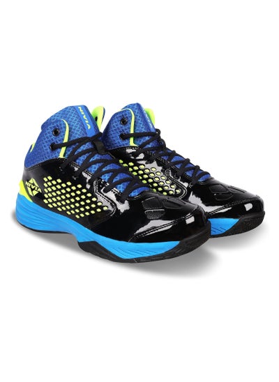 Buy 17310 | Men's Warrior-1 PVC Basketball Shoes | 10 UK /11 US / 44 EU | Material : PU Synthetic leather in Saudi Arabia